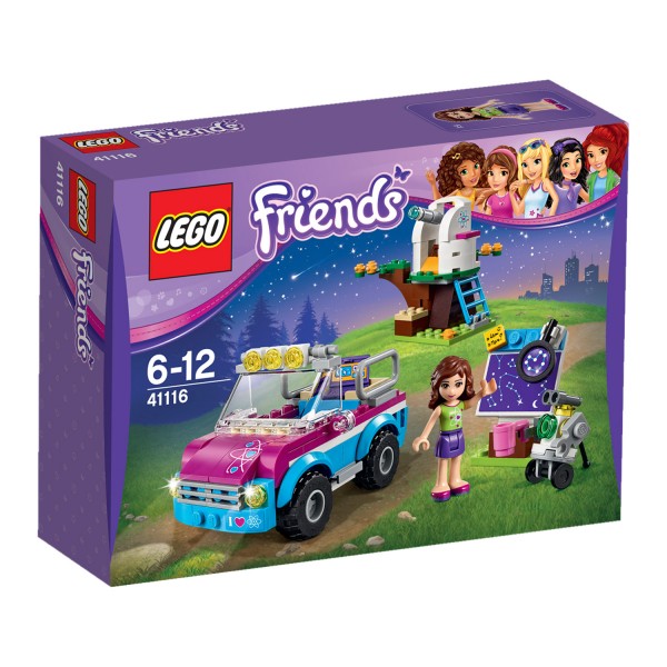 Lego 41116 Friends : La voiture d'exploration d'Olivia - Lego-41116