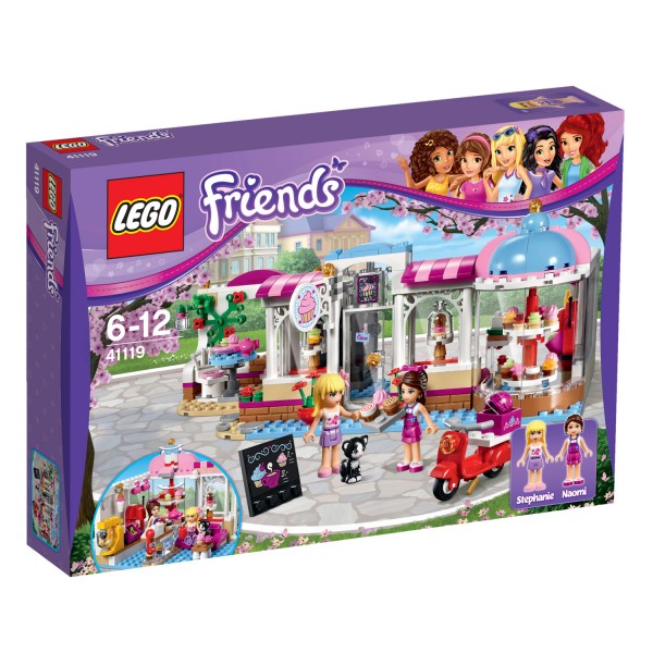 Lego 41119 Friends : Le cupcake café d'Heartlake City - Lego-41119