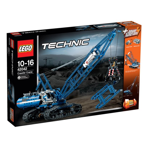 Lego 42042 Technic : La grue sur chenilles - Lego-42042