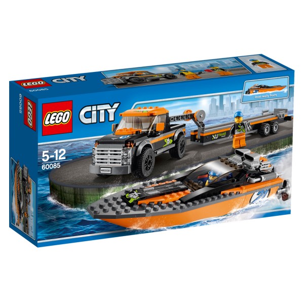 Lego 60085 City : Le 4x4 avec hors-bord - Lego-60085