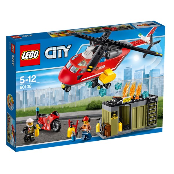 Lego 60108 : L'unité de secours des pompiers - Lego-60108