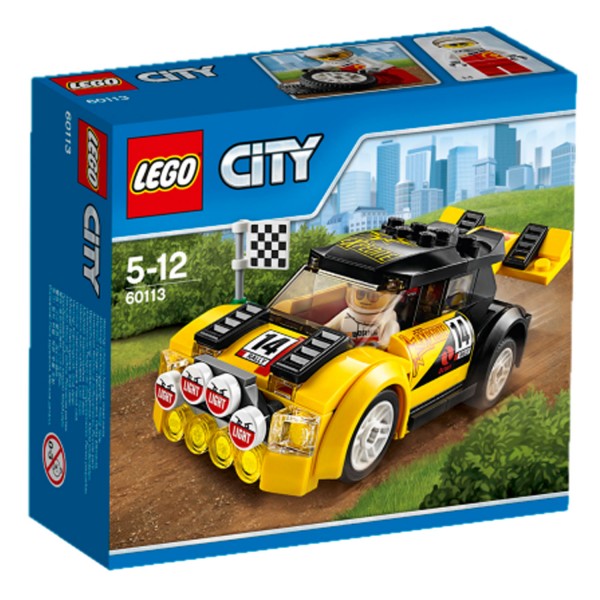 Lego 60113 City : La voiture de rallye - Lego-60113