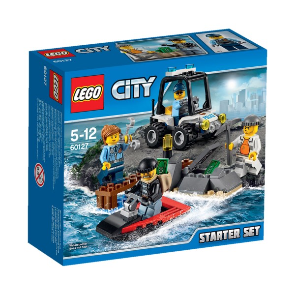 Lego 60127 City : L'ensemble de démarrage de la prison en haute mer - Lego-60127