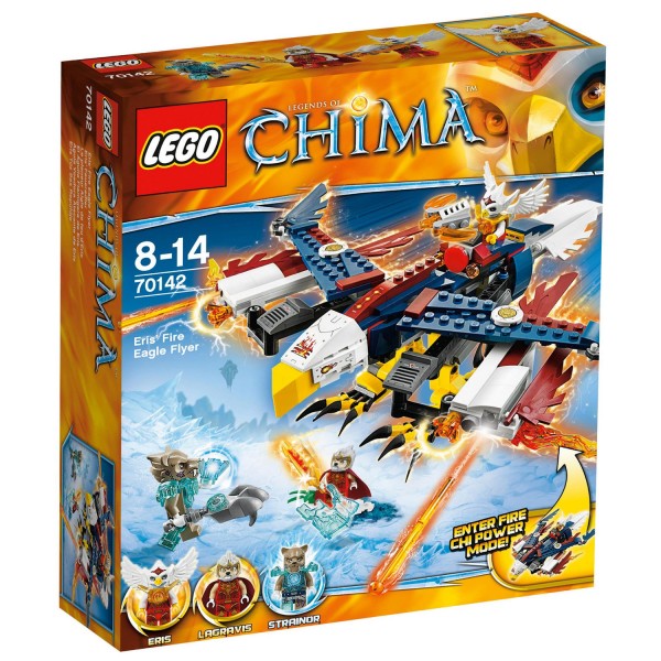 Lego 70142 Chima : Le planeur Aigle de feu d'Eris - Lego-70142