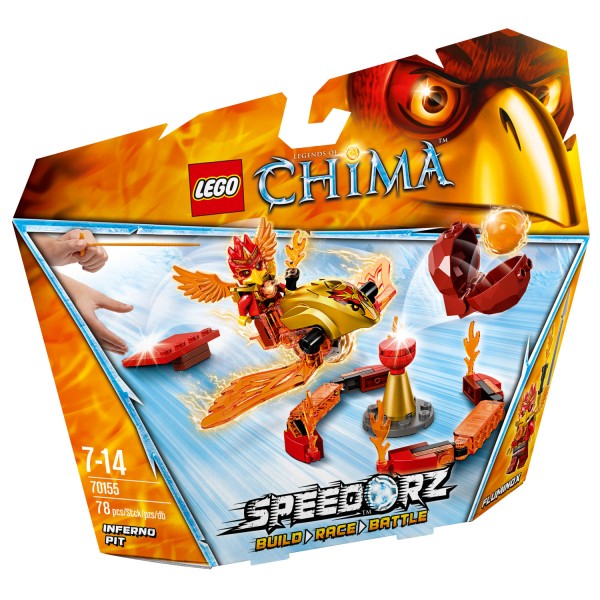Lego 70155 Chima : Fluminox Challenge : La tour de feu - Lego-70155
