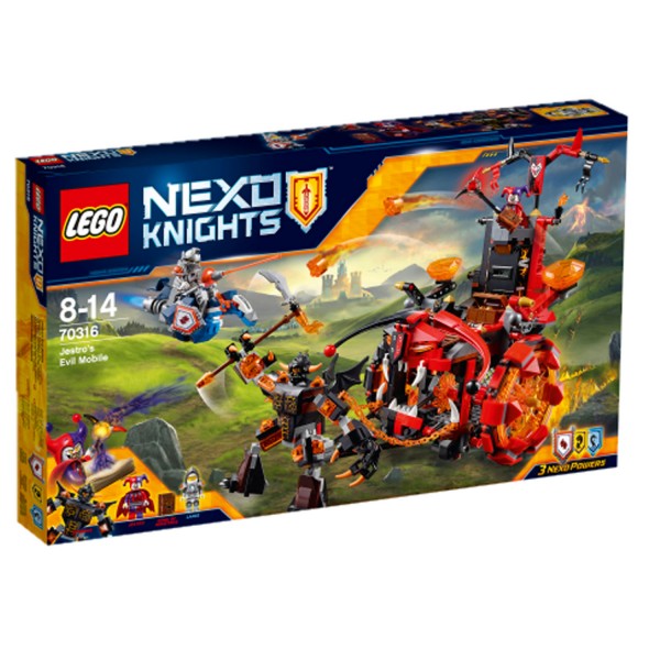 Lego 70316 Nexo Knights : Le char maléfique de Jestro - Lego-70316