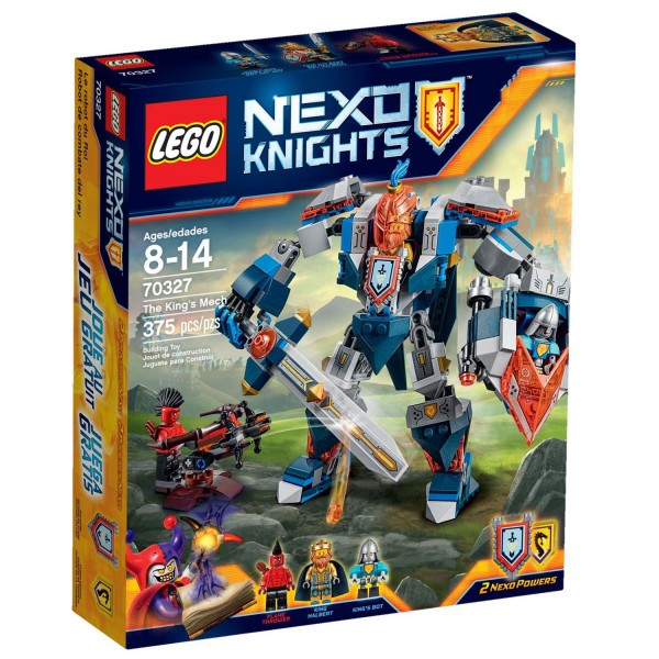 Lego 70327 Nexo Knights : Walmart Le robot du roi - Lego-70327