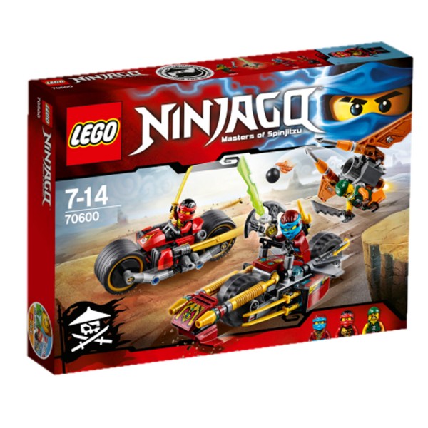 Lego 70600 Ninjago : La poursuite en moto des Ninja - Lego-70600