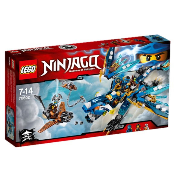 Lego 70602 Ninjago :  Le dragon élémentaire de Jay - Lego-70602