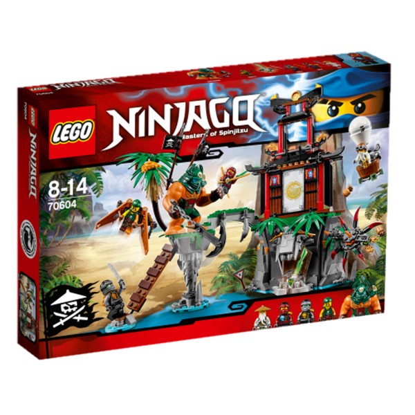 Lego 70604 Ninjago : L'ïle de la Veuve du tigre - Lego-70604