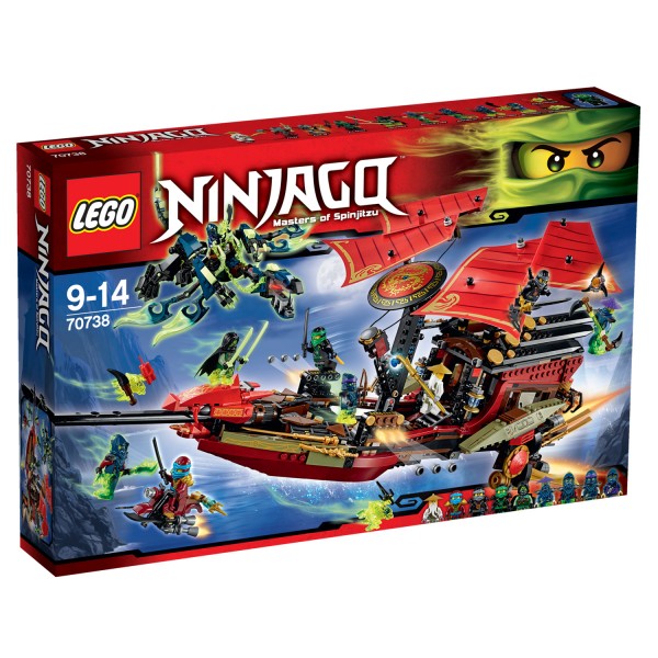 Lego 70738 Ninjago : L'ultime QG des ninjas - Lego-70738