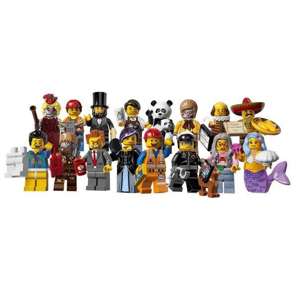 Lego 71004 Movie : Minifigure mystère Serie 12 (à l'unité) - Lego-71004-Unité