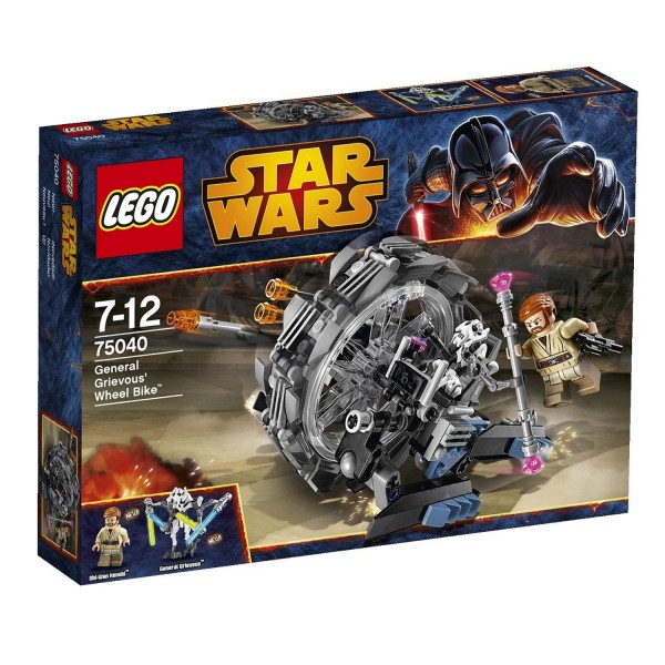 Lego 75040 Star Wars : General Grievous' Wheel Bike - Lego-75040