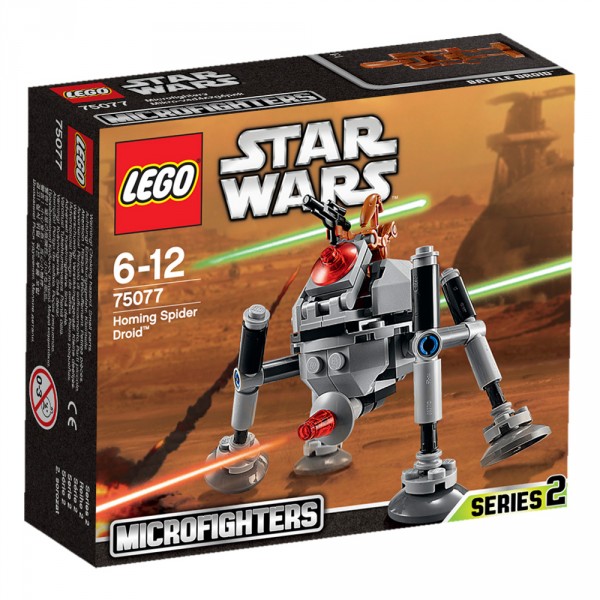 Lego 75077 Star Wars : Microfighter Homing Spider Droid - Lego-75077
