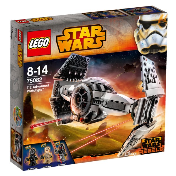 Lego 75082 Star Wars : TIE Advanced Prototype - Lego-75082