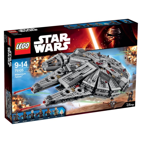 Lego 75105 Star Wars : Faucon Millenium - Lego-75105