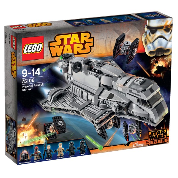 Lego 75106 Star Wars : Imperial Assault Carrier - Lego-75106