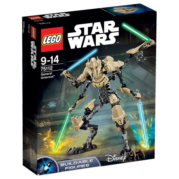 Lego 75112 Star Wars : Figurine à construire Général Grievous - Lego-75112