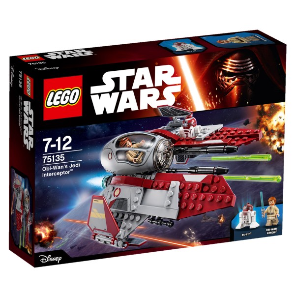 Lego 75135 Star Wars : Obi-Wan's Jedi Interceptor - Lego-75135