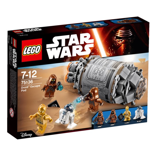 Lego 75136 Star Wars : Droid Escape Pod - Lego-75136