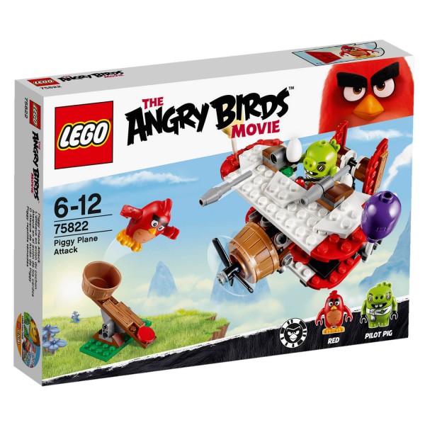 Lego 75822 Angry Birds : L'attaque en avion du cochon - Lego-75822