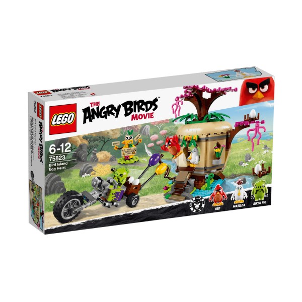 Lego 75823 Angry Birds : Le vol de l'oeuf de l'île des oiseaux - Lego-75823