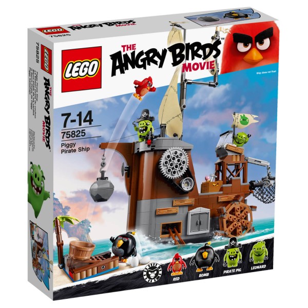 Lego 75825 Angry Birds : Le bateau pirate du cochon - Lego-75825