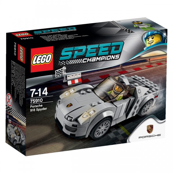 Lego 75910 Speed Champions : Porsche 918 Spyder - Lego-75910