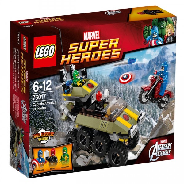 Lego 76017 Super Heroes : Capitain America contre Hydra - Lego-76017