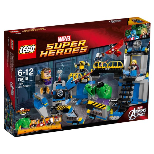 Lego 76018 Super Heroes : Avengers : La destruction du labo - Lego-76018