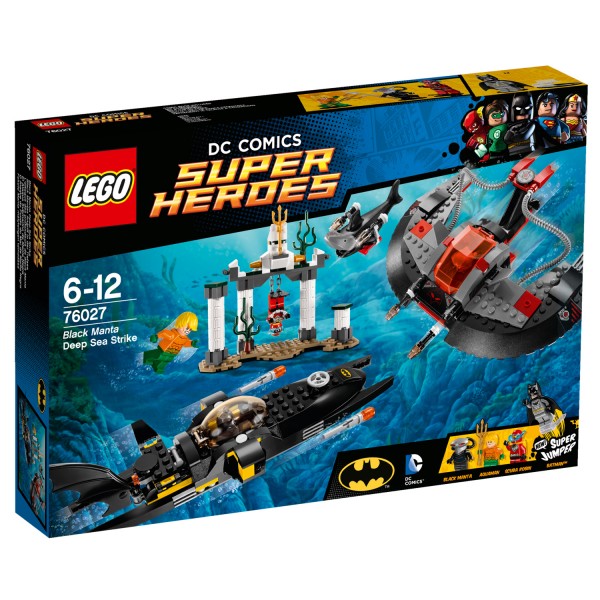 Lego 76027 Super Heroes : Justice League : L'attaque des profondeurs de Black Manta - Lego-76027