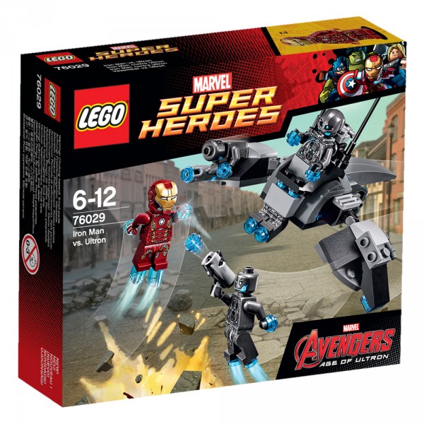 Lego 76029 Super Heroes : Avengers : Iron Man contre Ultron - Lego-76029