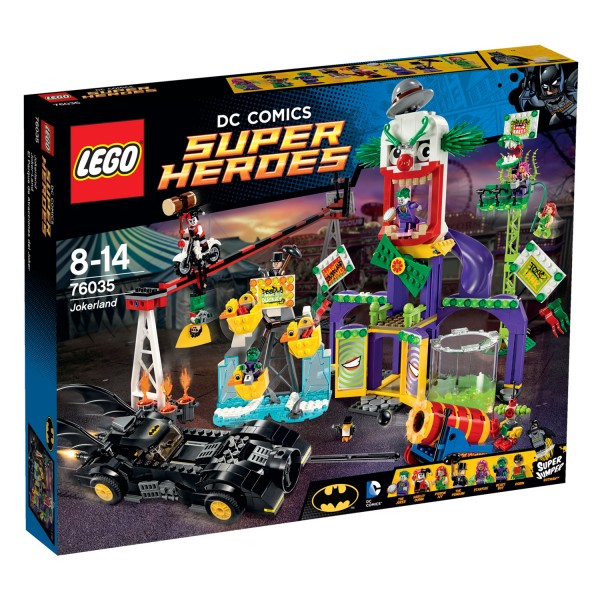 Lego 76035 Super Heroes : Batman : Jokerland - Lego-76035