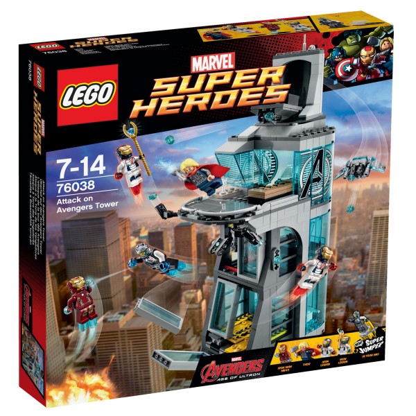 Lego 76038 Super Heroes : Avengers : L'attaque de la tour des Avengers - Lego-76038