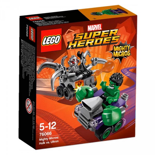 Lego 76066 Super Heroes : Mighty Micros : Hulk contre Ultron - Lego-76066