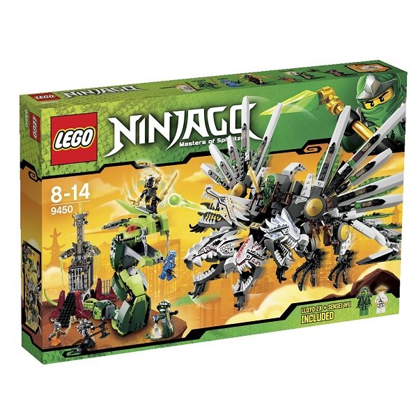 Lego 9450 Ninjago : Le combat des dragons - Lego-9450
