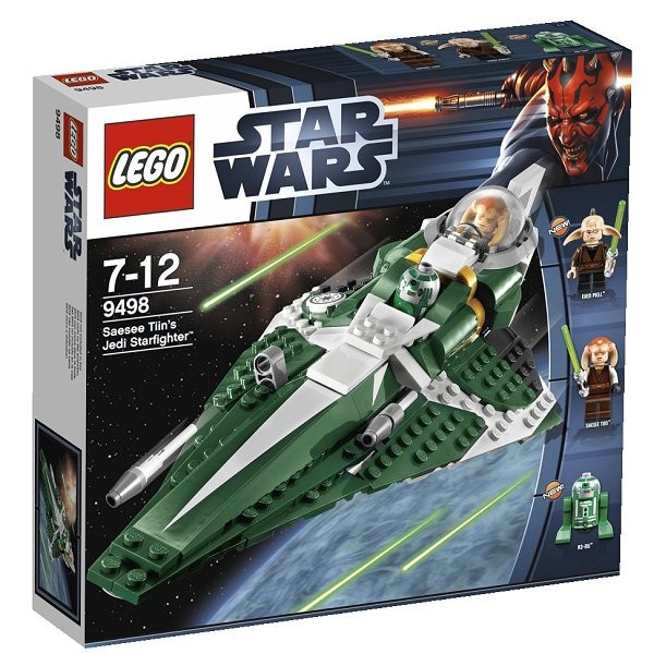 Lego 9498 Star Wars : Saesee Tiin's Jedi Starfighter - Lego-9498