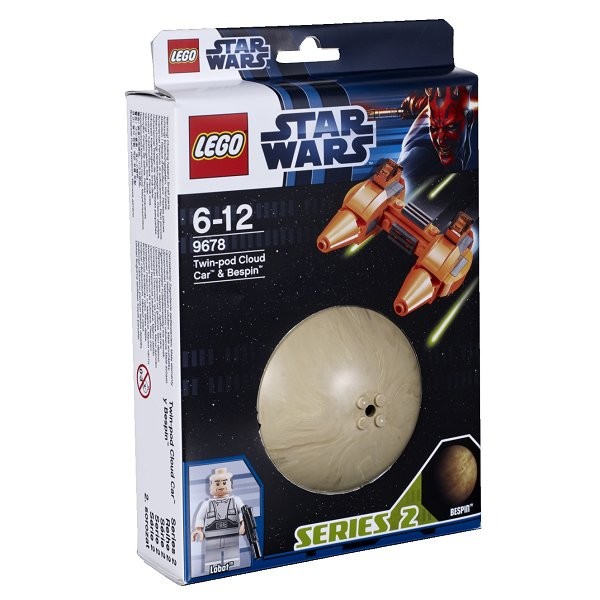 Lego 9678 - Star Wars - Série 2 : Twin- pod Cloud Car & Bespin - Lego-9678