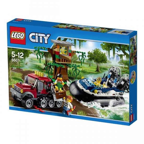 Lego City 60071 : Arrestation en hydroglisseur - Lego-60071