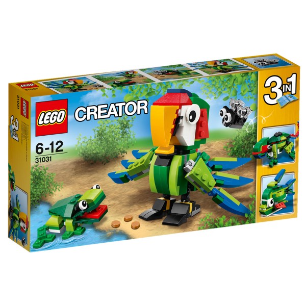 Lego Creator 31031 : Les animaux de la forêt tropicale - Lego-31031