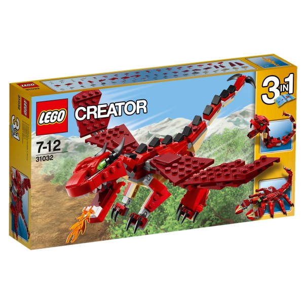 Lego Creator 31032 : Les créatures rouges - Lego-31032