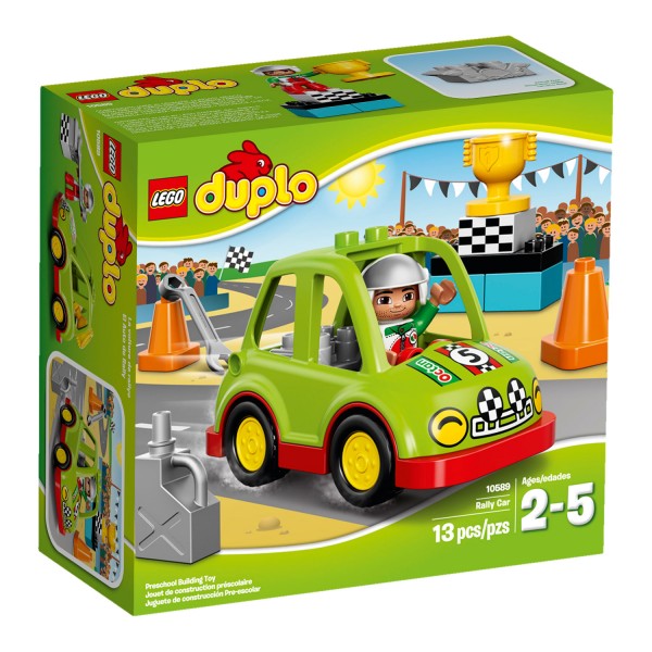 Lego Duplo 10589 : La voiture de rallye - Lego-10589
