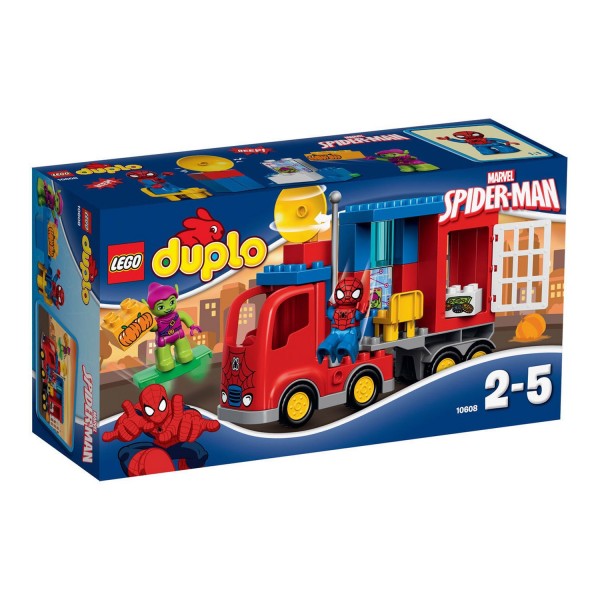 Lego Duplo Super Heroes 10608 : L'aventure de Spider-Man en camion araignée - Lego-10608