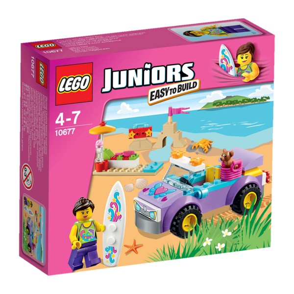 Lego Juniors 10677 : L'excursion à la plage - Lego-10677