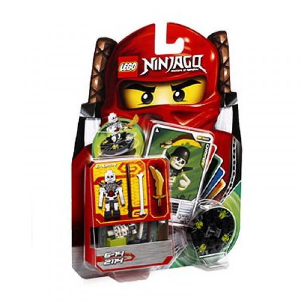 Lego 2114 - Ninjago - Chopov squelette noir - Lego-2114