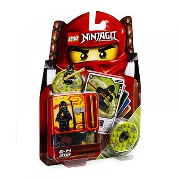 Lego 2112 - Ninjago - Cole ninja noir - Lego-2112