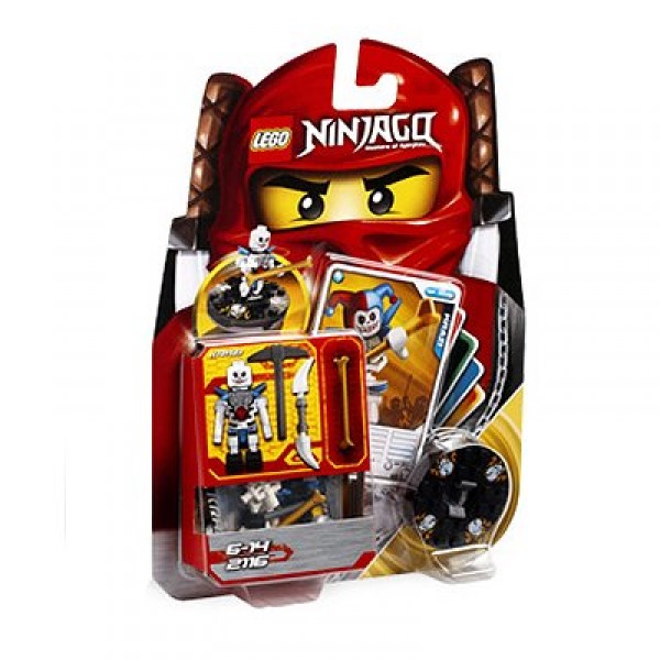 Lego 2116 - Ninjago - Krazi squelette bleu - Lego-2116