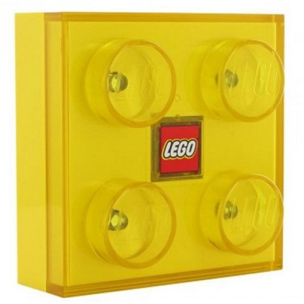 Veilleuse brique Lego : Jaune - Sablon-BP2B-Jaune