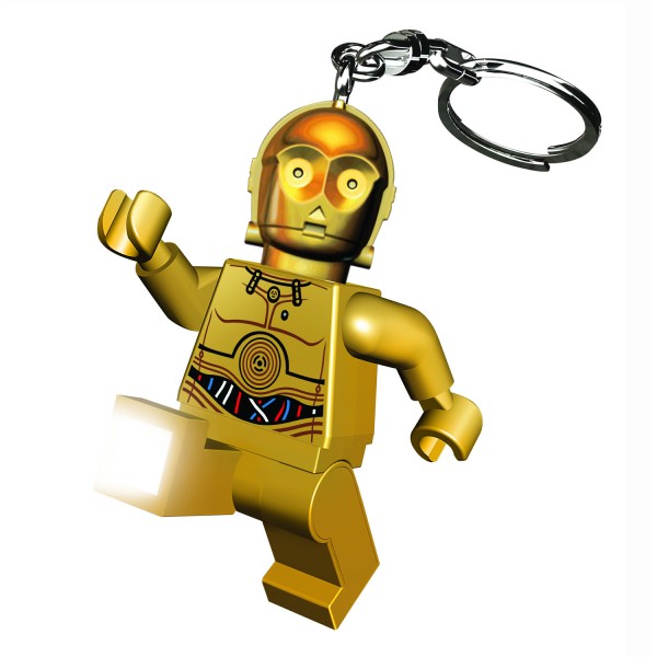 Porte-clés Figurine Lego Star Wars : C-3PO - Lego-LG0KE18