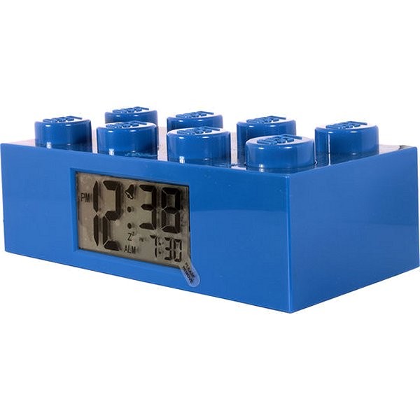 Réveil Brique géante Lego : Bleu - Sablon-9002151